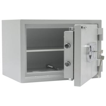 Preview: Rottner Wertschutzschrank EN1 Opal Fire OPD-35 Doppelbartschloss lichtgrau T05621